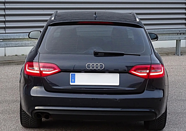 Audi A4 cena 41900 przebieg: 253000, rok produkcji 2012 z Oborniki małe 781